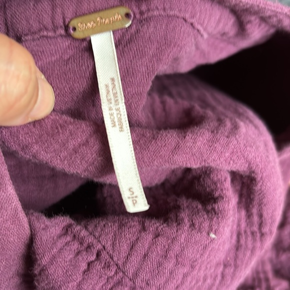 Free people cotton / gauze top size S - Picture 4 of 4